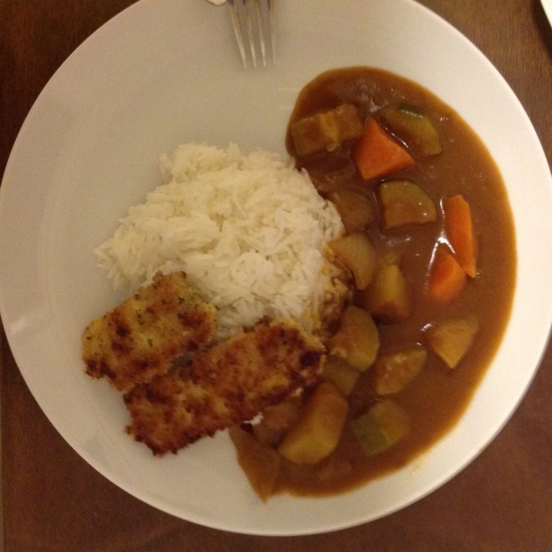 Japanese Curry with Pork Cutlet